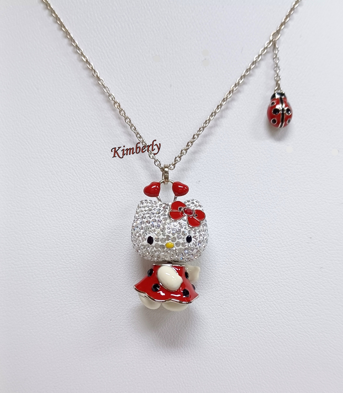 SWAROVSKI Hello Kitty Sweet Bead　ネックレス mint Swarovski × Hello kitty collaboration Kawaii Crystal