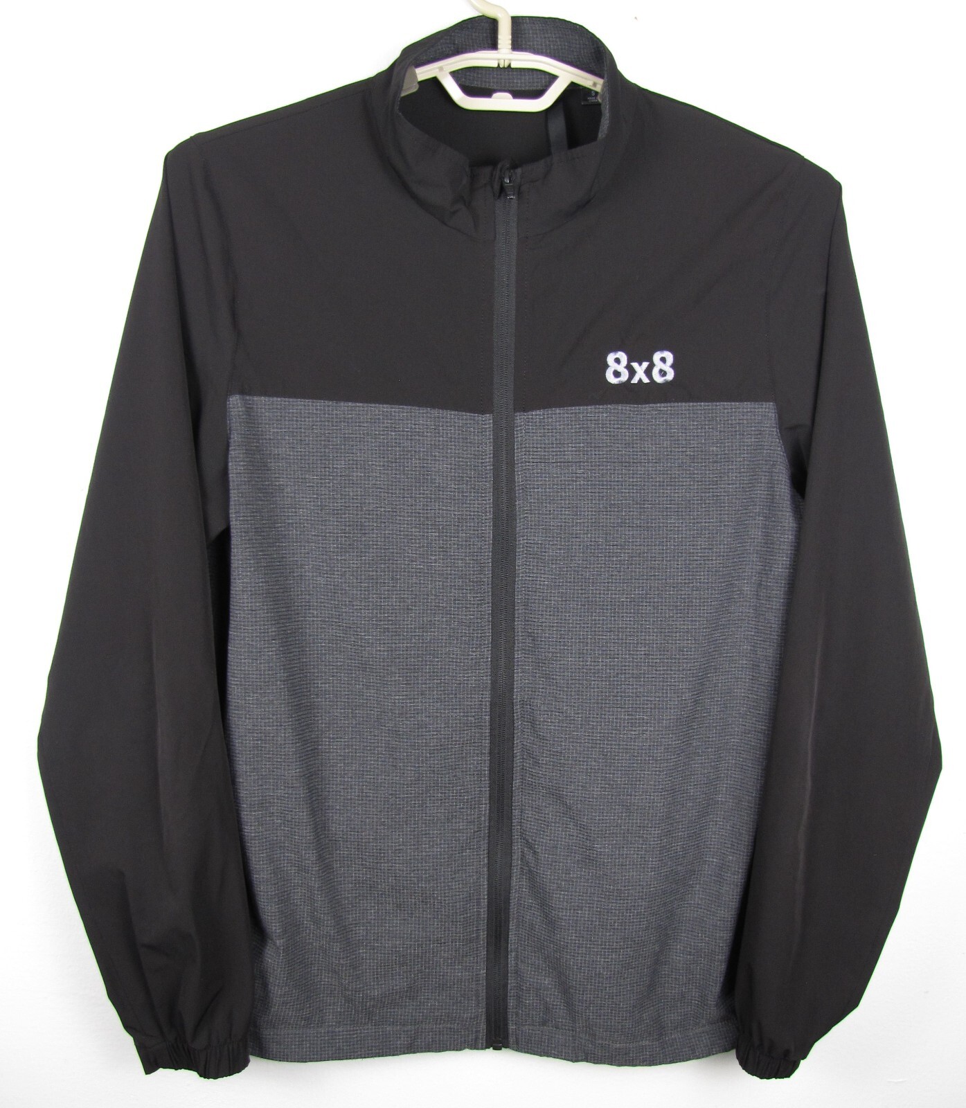 Travis Mathew 8X8 Men's Small Grey Color Block Full Zip