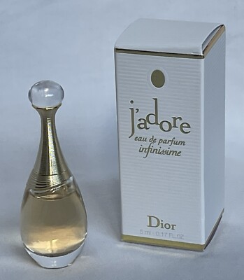 Dior J'Adore Eau De Parfum Infinissime 5 ml 0.17 fl oz New with Box