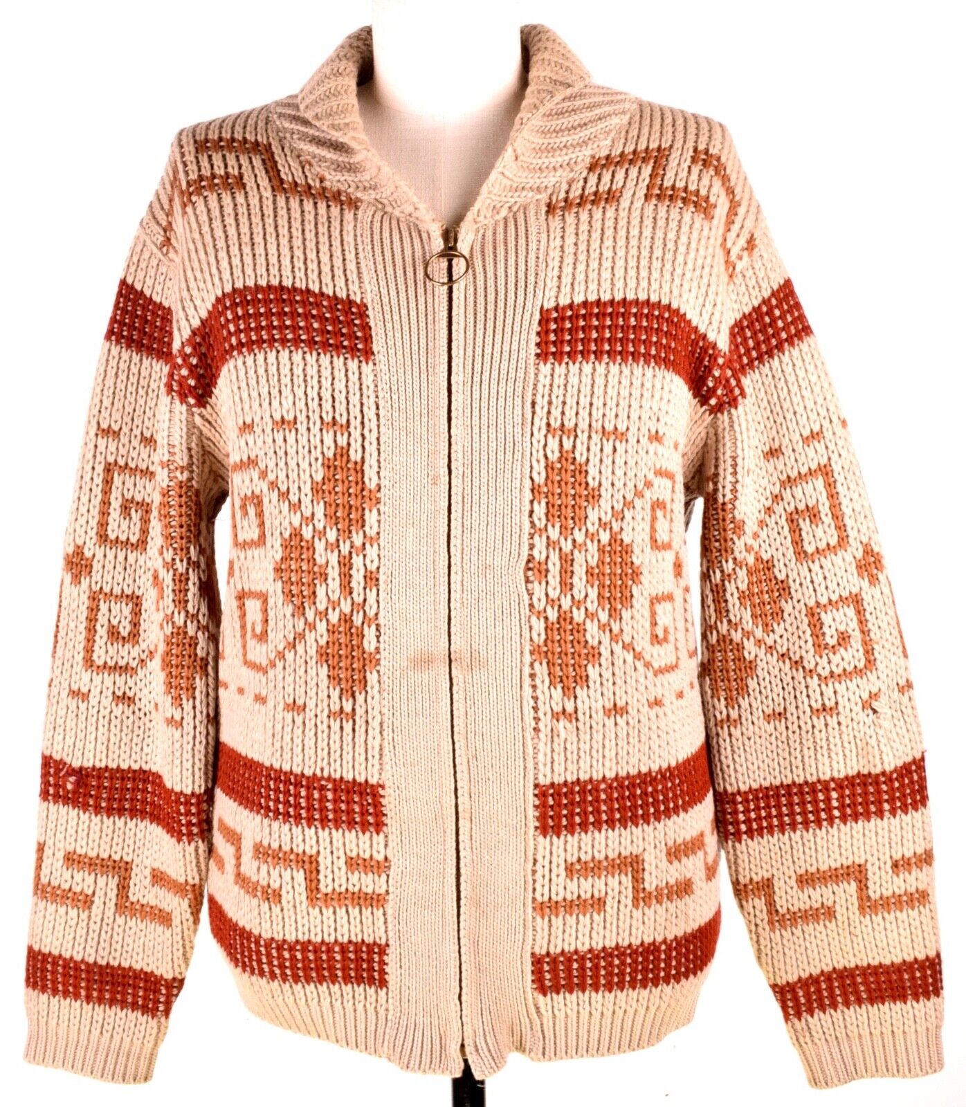 VINTAGE 70'S PENDLETON WESTERN BIG LEBOWSKI CARDIGAN WOOL VINTAGE 70'S PENDLETON WESTERN BIG LEBOWSKI CARDIGAN WOOL