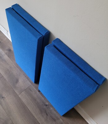 Cobalt Sound Absorbing Acoustic Wall Panels - SET of 4