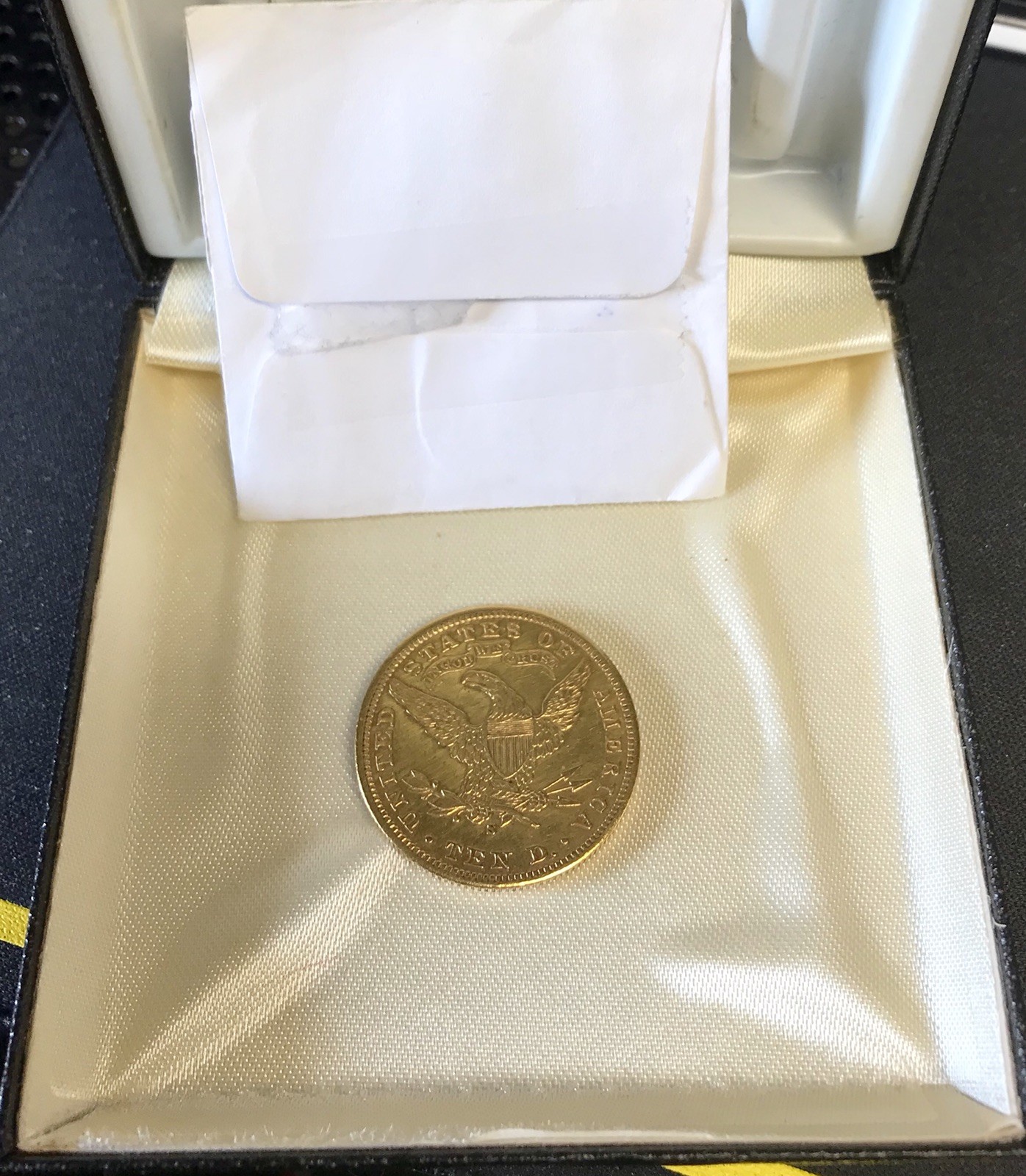 UNITED STATES 1902-S TEN DOLLAR LIBERTY HEAD EAGLE GOLD COIN EXCELLENT CONDITION