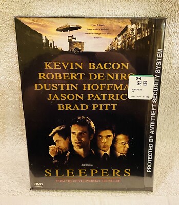 Sleepers (DVD, 1996, Snapcase) Kevin Bacon, Robert De Niro, Dustin Hoffman NEW