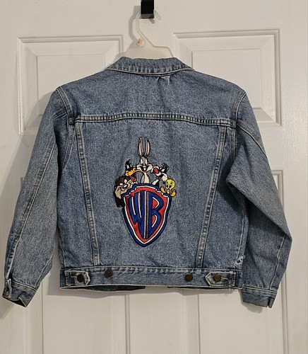 90s USA製　ACME CLOTHING バックスバニー スタジャン 古着 Vtg 90s Looney Tunes Jean Jacket Bugs Bunny And Friends Acme