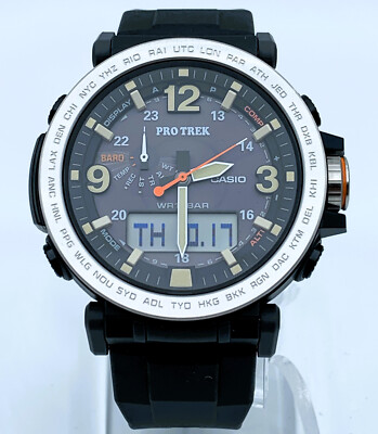 Casio Pro Trek Quartz Watch PRG 600-1DR MSRP $330