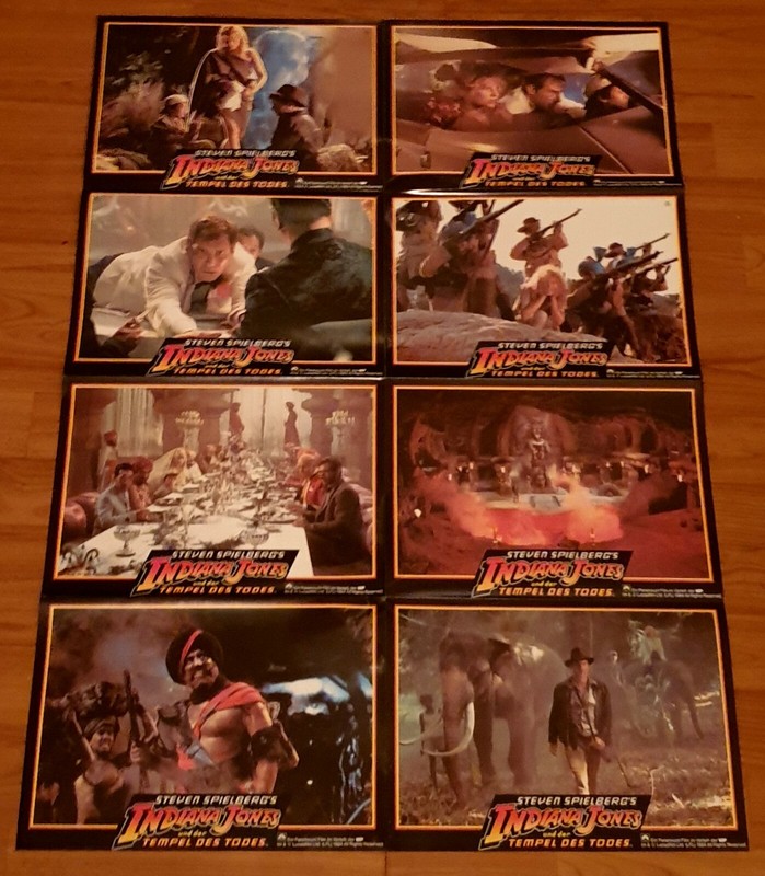 Aushangfoto:  Indiana Jones Und Der Tempel Des Todes Kate Capshaw 8 Fotos