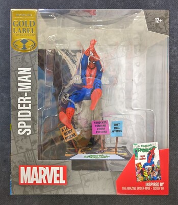 McFarlane Marvel Amazing Spider-Man #68 Gold Label Figure Spider Man Ships ASAP