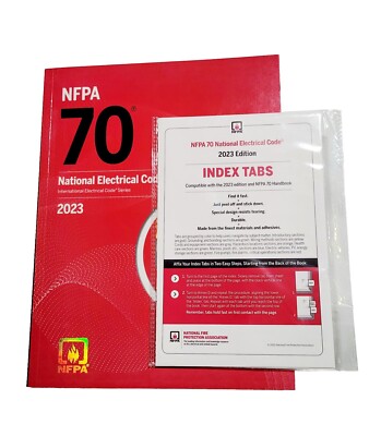 NFPA 70 National Electrical Code NEC 2023 Edition Paperback with Tabs BRAND NEW