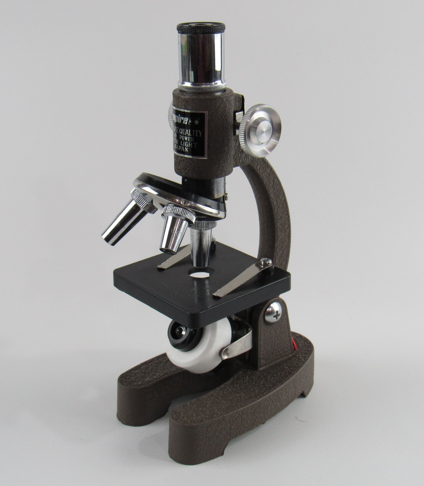 Jason Empire Vintage Microscope Set 750 Power Model 642B With Accessories