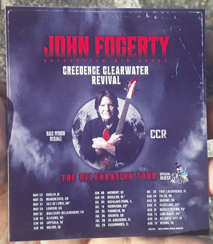 John Fogerty 2023 Tour Promo Magnet CCR