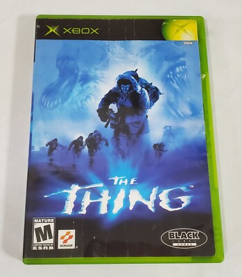 The Thing (Microsoft Xbox, 2002) *CIB, WTR DMG*  FAST SHIPPING   