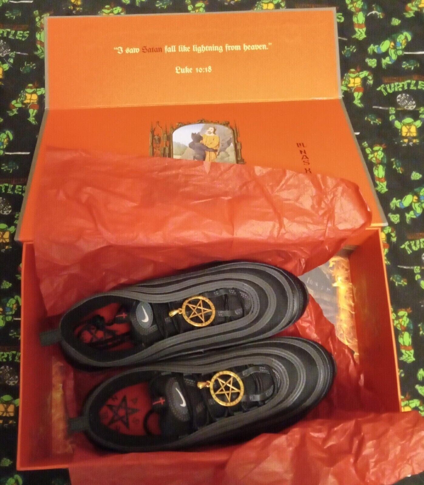 Nas ナズ Men 8.0US Mschf Lil Nas X Satan Shoes | eBay
