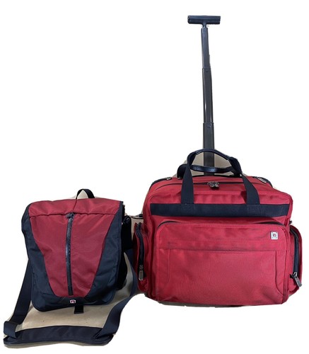 Victorinox Mobilizer NXT Red 17” Wheeled Carry On Duffle & 12