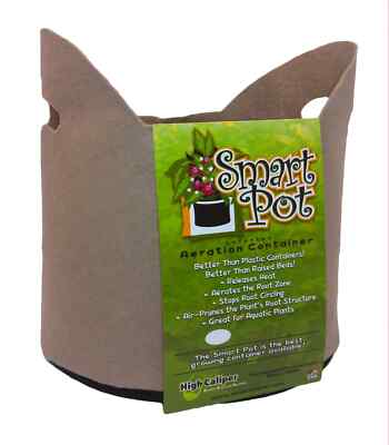 Smart Pots - Tan - 7 Gallon w/ Handles - **5-Pack**