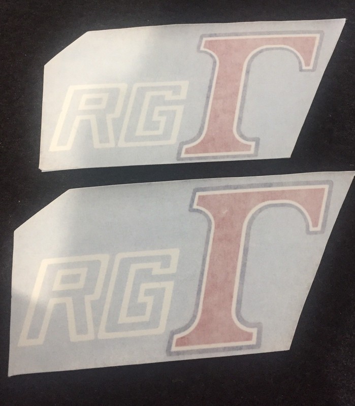 Suzuki Rg125 Rg250 Rg500 Gamma Tank Decals