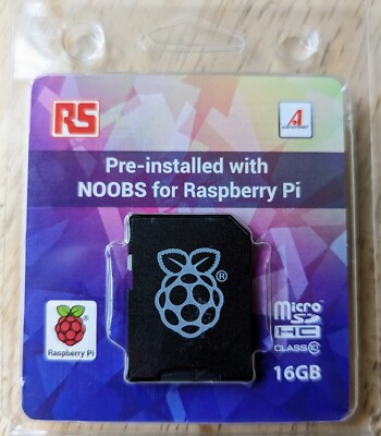 Raspberry Pi 16GB Micro SD Card Pre-installed With NOOBS.PC,Networking,Sandisk