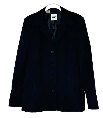 DKNY ヴィンテージ　ブラック ベルベット テーラードジャケット $_12.JPG?set_id=880000500F