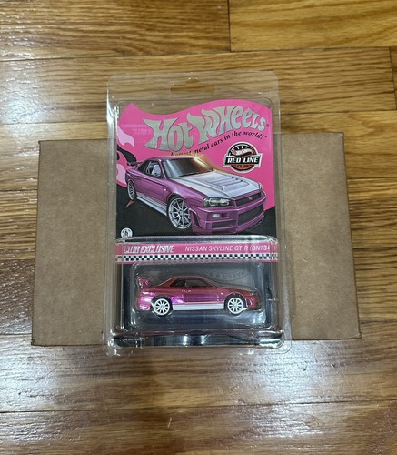 ミニカー Hot Wheels  RLC Pink Editions GT-R BNR34 2023 Hot Wheels Collectors RLC '01 Nissan Skyline GT-R R34