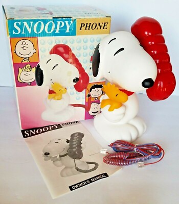 スヌーピー電話 Snoopy Phone　ヴィンテージ　箱付き スヌーピー電話 Snoopy Phone ヴィンテージ 箱付き スヌーピー