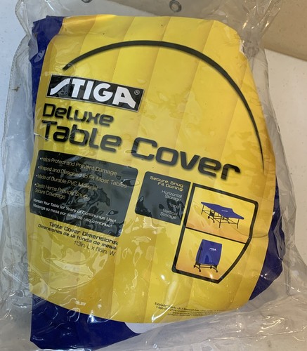 Cover 113”x 86” New Blue Pvc, Elastic Hems Secure Cover 