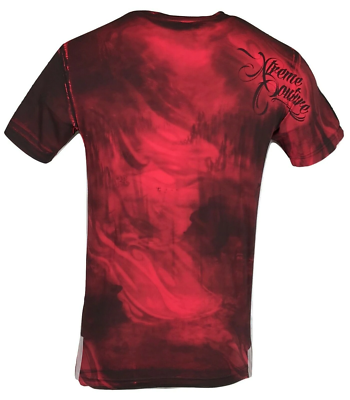 Xtreme Couture Affliction Men's T-Shirt HEADHUNTER Red Tattoo Biker S-5XL