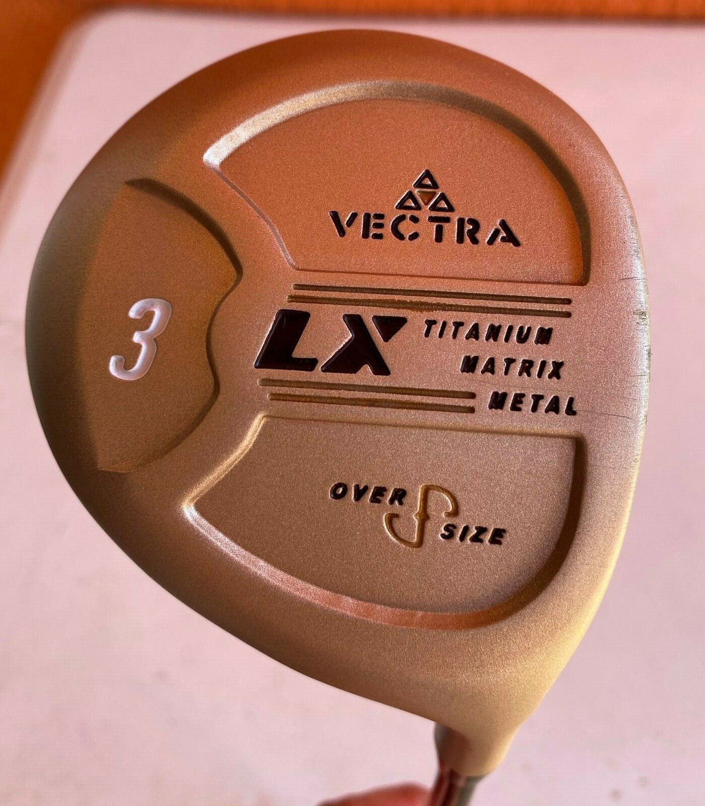 Vectra LX Driver Over Size Titanium Matrix Metal #3 Graphite Shaft Ladies-Flex