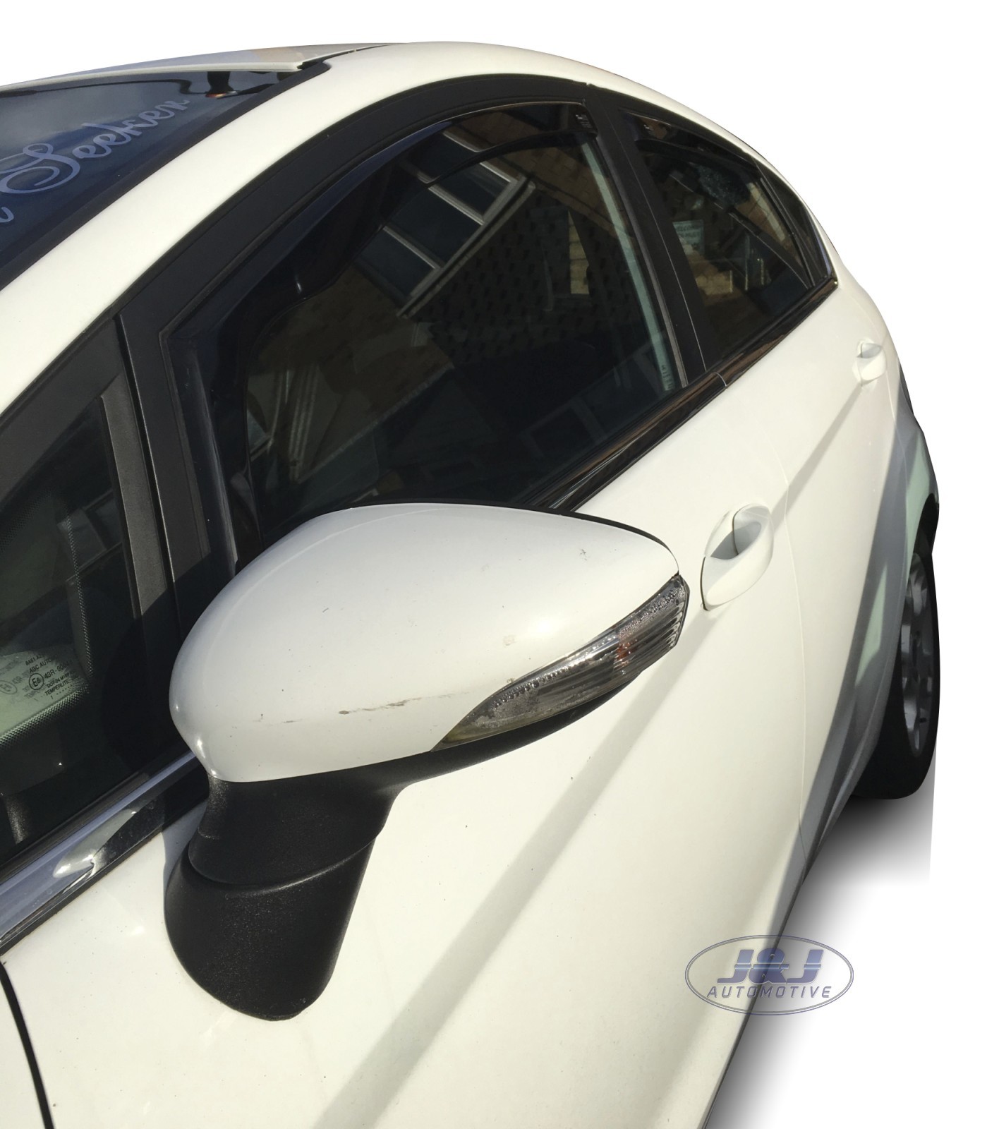DFO15287 FORD FIESTA VII mk7 5door 20082017 wind deflectors 4pc set