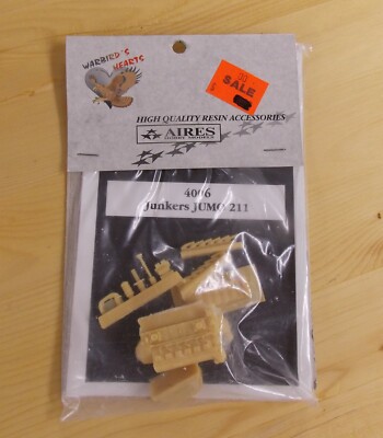 Aires Warbirds Hearts 4006 Junkers Jumo 211 Engine 1:48 Resin