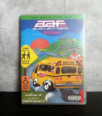 Alien Ant Farm Busted: The Definitive (DVD, 2006) Rock Alternative Music 