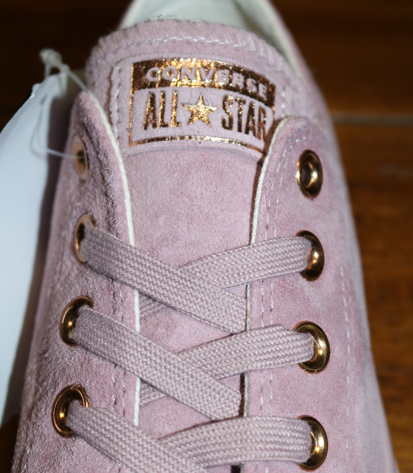 grey suede converse with rose gold
