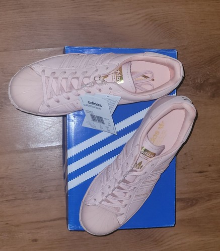 ADIDAS ORIGINALS SUPERSTAR 80S TRAINERS VAPOUR PINK WOMENS