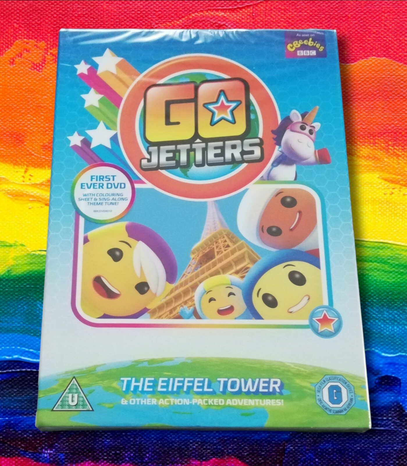 GO JETTERS DVD Eiffel Tower, Stonehenge,Statue of Liberty CBeebies New