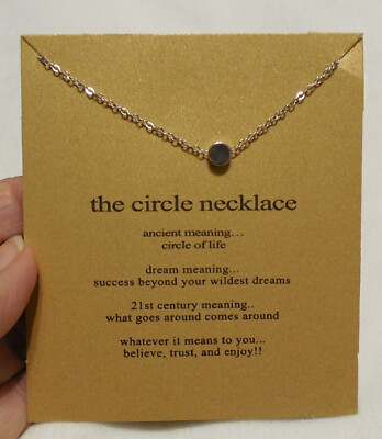 New Ancient meaning 21 century circle of life 18'' Necklace