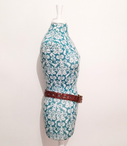 Vintage 1980's Zele Hand braided Belt Boho Bohemian Hipster GenuineLeather 32