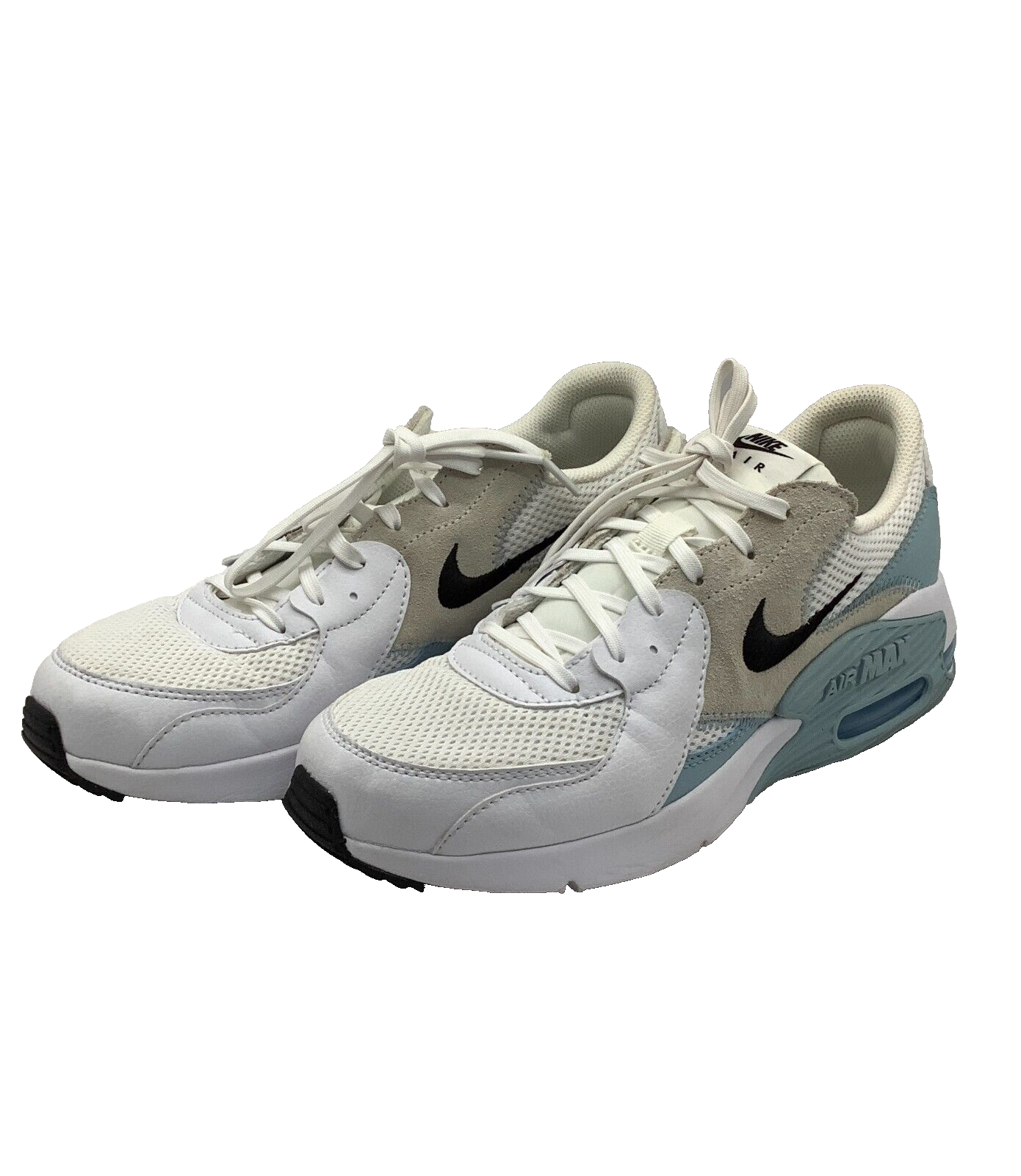 Nike Women's Air Max Excee, White/Black-Summit White, 10 M