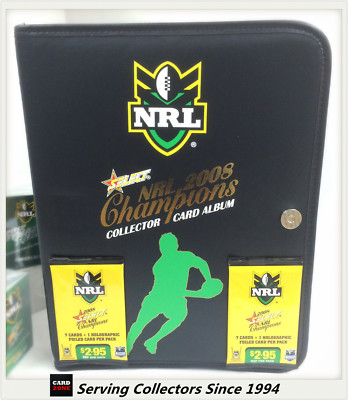 2008 Select NRL Champions Cards Official Album (With 22 pages)