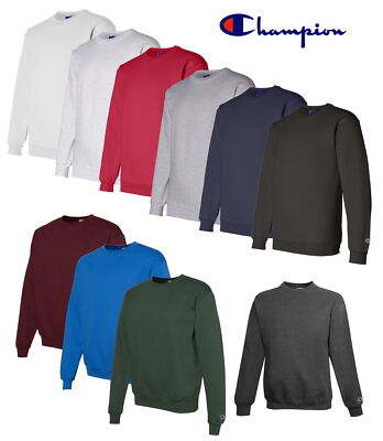 champion mens eco fleece crew sweatshirt
