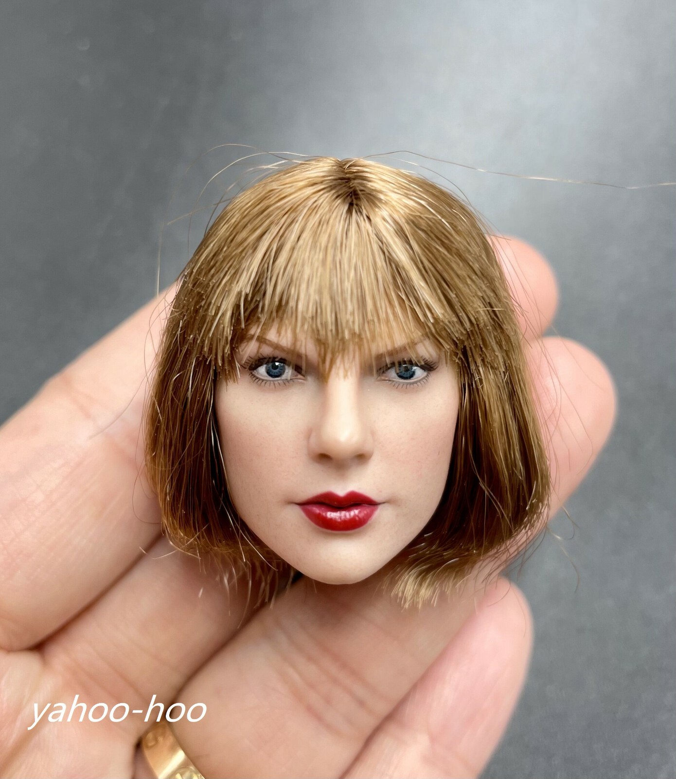 1/6 Female Head Sculpt GC042 E for 12'' Action Figure PHICEN