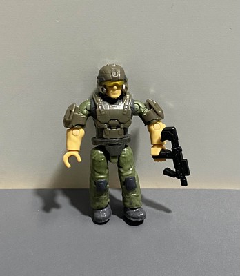 Mega Bloks Halo Unlimited Sergeant Chief Mobile Man 1/35 Ratio 5.5cm -Bulk Cargo