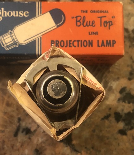 1950S Westinghouse Blue Tip Projection Bulb 750W TIZ C130 Fila