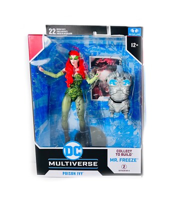 In Hand McFarlane DC Multiverse Poison Ivy Batman Robin Mr. Freeze Baf Figure 7 