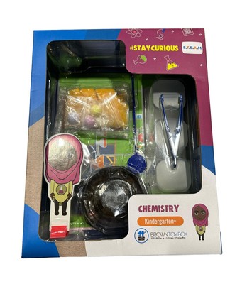 Brown Toy Box Amara Chemistry STEAM Kit