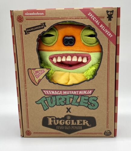 Fuggler Teenage Mutant Ninja Turtles Michelangelo Plush New Limited Edition