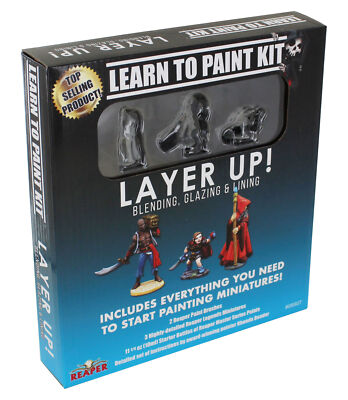 Набор для рисования Reaper Learn to Paint: Накладывай слои!