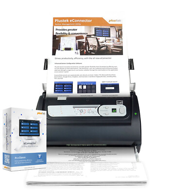 Plustek Sharepoint Office 365 Document Scanner PSD300 plus for Cloud service