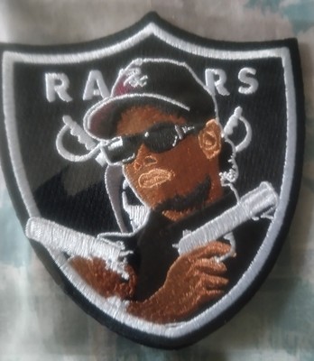 1) NFL OAKLAND RAIDERS Patch Eazy-E Patch LOGO PATCH IRON-ON