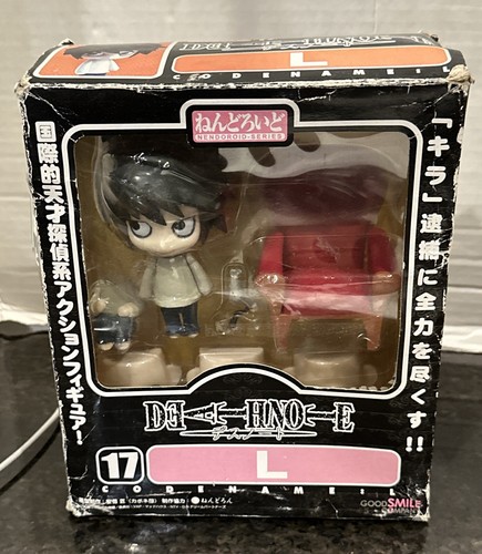現状品　未開封　DEATH NOTE L フィギュア 17 Good Smile Company Nendoroid 17 DEATH NOTE L Anime Action