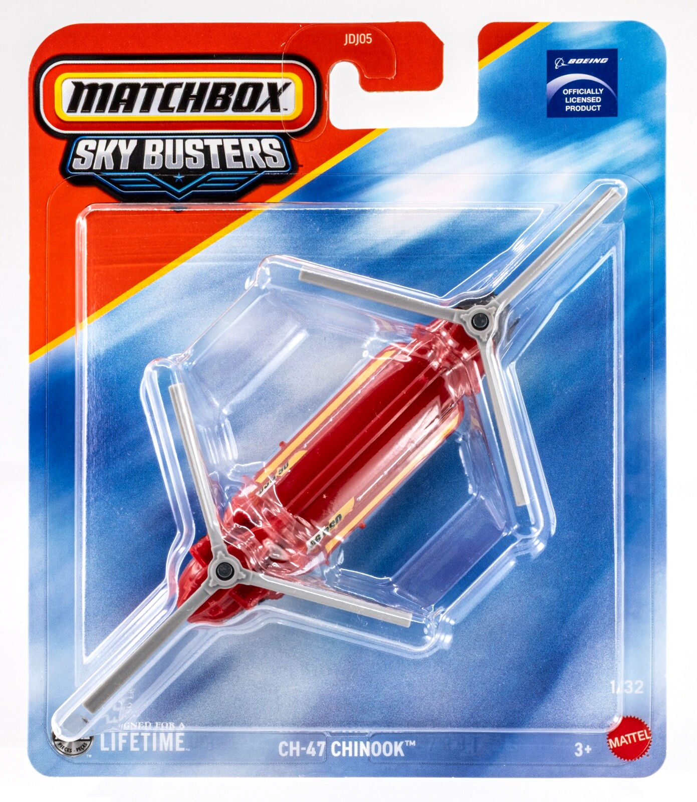 2025 Matchbox Sky Busters® #1 Boeing® CH-47 Chinook RED