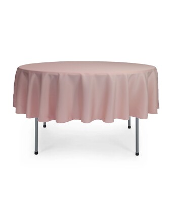 YCC Linens - 70 Inch Round Polyester Tablecloths for wedding and special events
