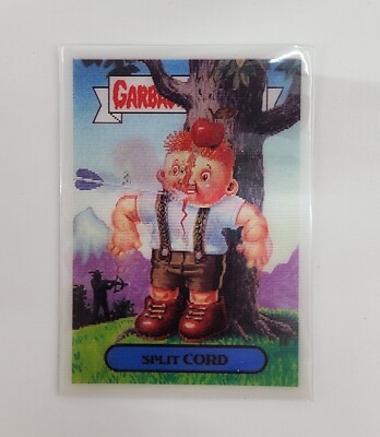 2008 Garbage Pail Kids GPK ANS7 Loco Motion Card 2 of 5-Split Cord-Ex Condition